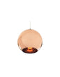 Lámpara HUGO, colgante, cristal, color cobre, 40 cms de diámetro