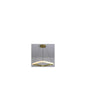 Lámpara BERKA CU60, colgante, aluminio, dorada, acrílico, led