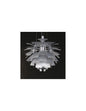 Lámpara ARTIC, aluminio, plata, 48 cms. de diámetro